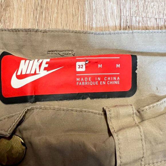 Nike Joggers Size 32 Men's Khaki - Picture 3 of 6